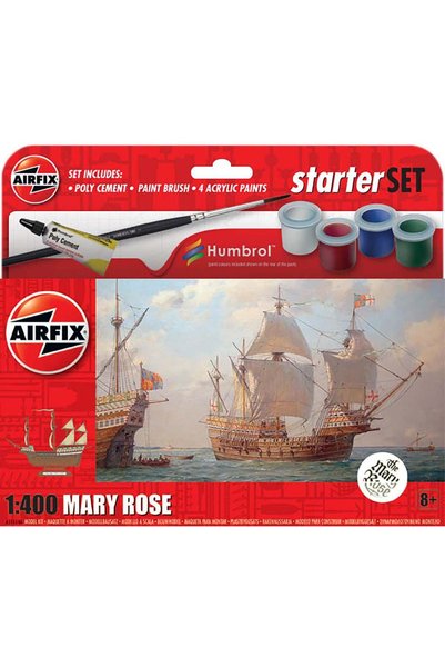 Airfix Construction set, Starter Set, Mary Rose, 29 pieces