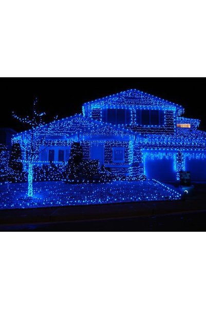 Alista Home Ghirlandă luminoasă liniară de Crăciun alimentată cu baterii, 2 m...