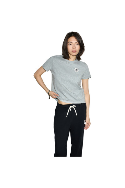 Converse Tričko Chuck Patch Tee Ombre, šedé, unisex