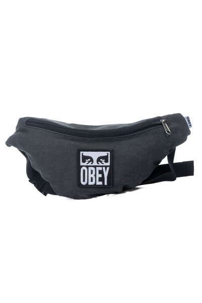 Obey WASTED HIP BAG II 100010153-BLK Μαύρο