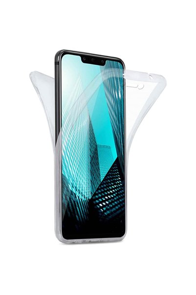 FONIX Θήκη 360 συμβατή με το Huawei Mate 20 Lite, Διαφανές μπροστινό και πίσω...