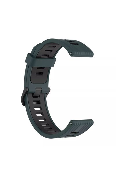 FONIX Curea din silicon compatibilă cu Samsung Galaxy Watch 4 44 mm, formă cr...