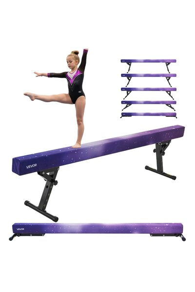 VEVOR Balance beam, Color: Galaxy, Model number: SWC8WSU1, Dimensions: 2450 x...
