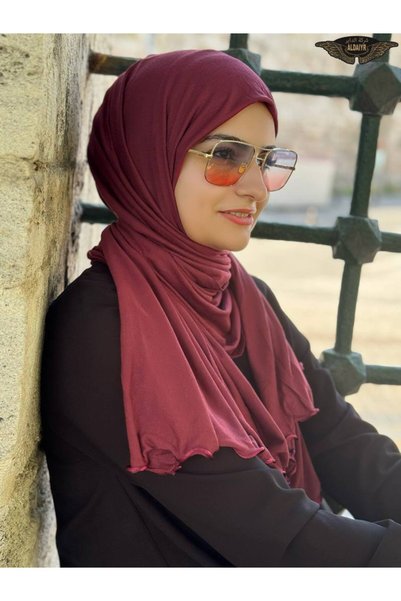 ALDAIYR شال من القطن الممشط