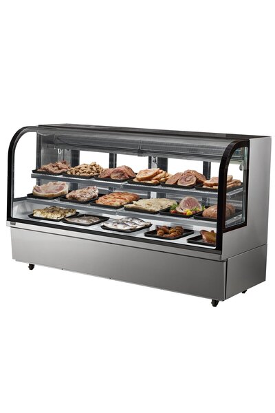 VEVOR Vitrină frigorifică, Putere: 1000 W, Dimensiuni produs: 2000 x 820 x 12...