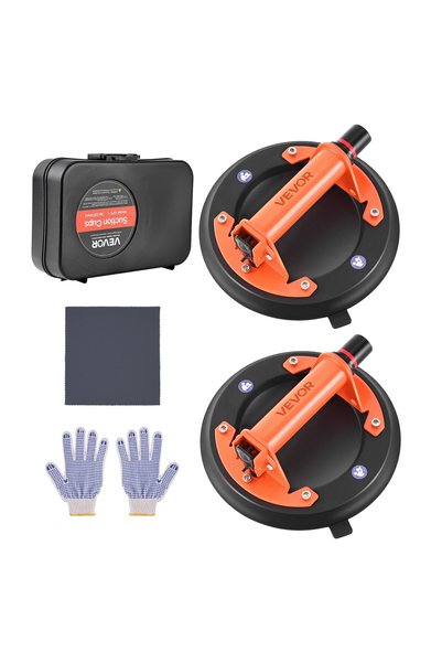 VEVOR Ventuză, Dimensiuni produs: 203 x 203 x 100 mm, Număr model: GPS-1, Mat...