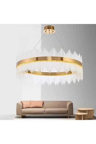 OEM Candelabru LED cu Telecomanda Gonzalo 98W Dimabil Auriu