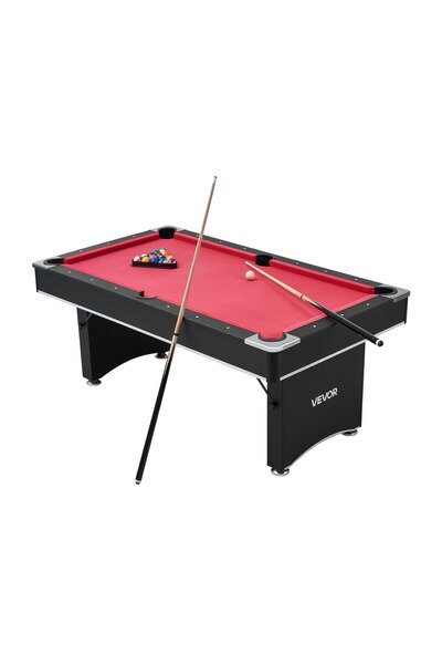 VEVOR Pool table, Material: MDF, PVC, Model number: UNDER-7240S, Weight: 61.6 kg