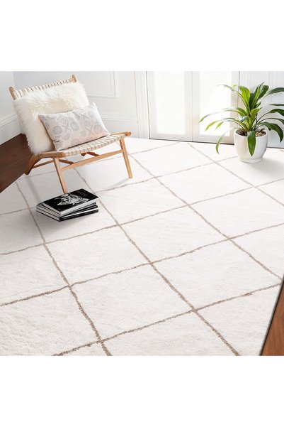 VEVOR Covor de interior din pluș, Dimensiuni produs: 3048 x 2438 x 22 mm, Num...