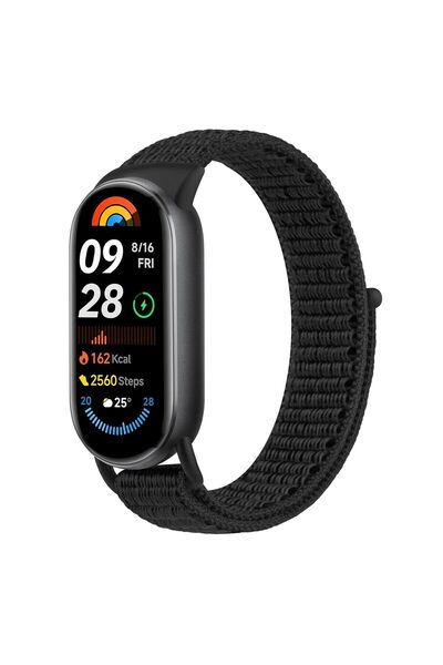Zoye Nylon Strap for Xiaomi Mi Band10/9/8，Soft Adjustable Breathable Sport Lo...