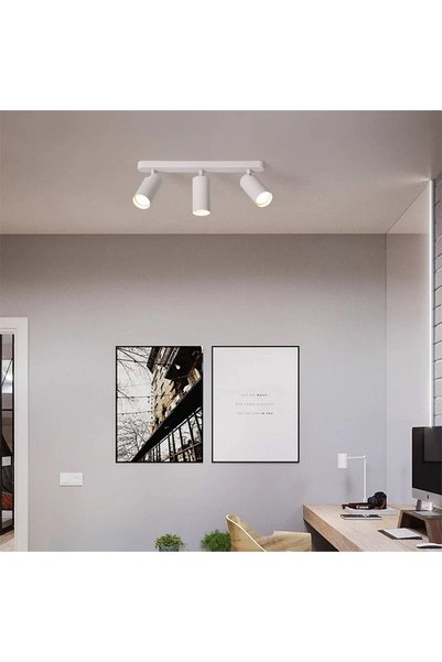 OEM Joom Chandelier with Linear Projector 3XGU10 White