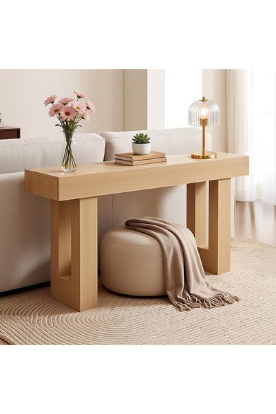 VEVOR Entryway table, Load capacity: 60 kg, Dimensions (L x W x H): 160 x 35 ...