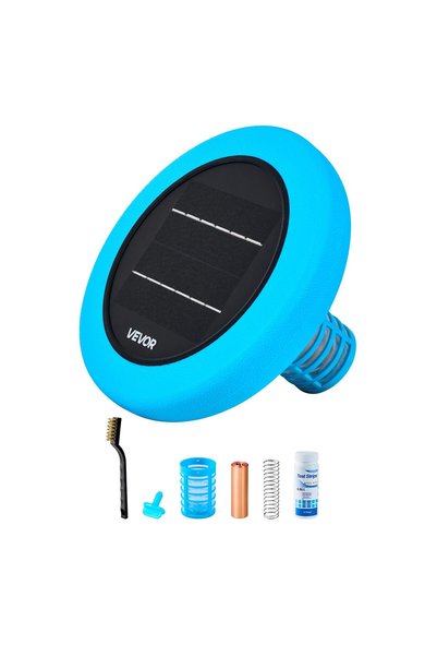 VEVOR Solar pool ionizers, Product dimensions: 225 x 225 x 163 mm, Color: Blu...