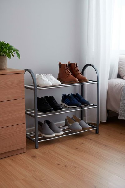 Confortime 3-Tier Shoe Rack-40x19x45.5 cm
