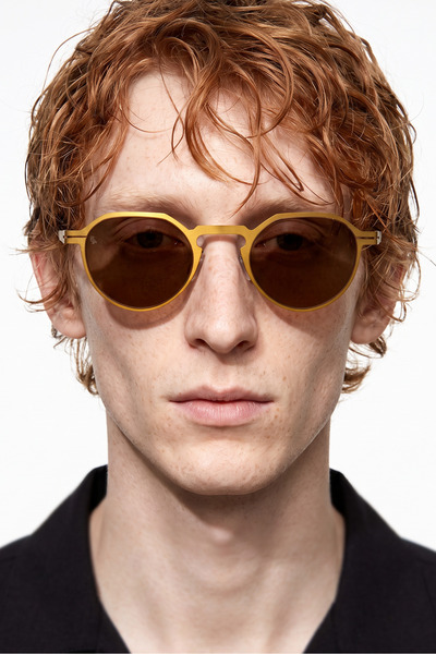 Bilge Karga Liora Bronze Brown Men's Sunglasses