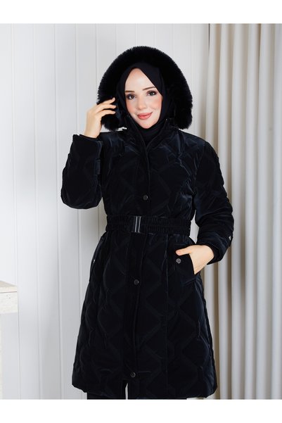 HALİME ÖZİNAL JACETĂ GONFLABILĂ DIN ȚESĂTURĂ NOVA CU MODEL ÎN CAROURI, 100 CM
