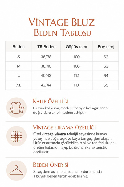 Boutique Juji VINTAGE YIKAMA SALAŞ KESİM BONCUKLU ANTRASİT BLUZ