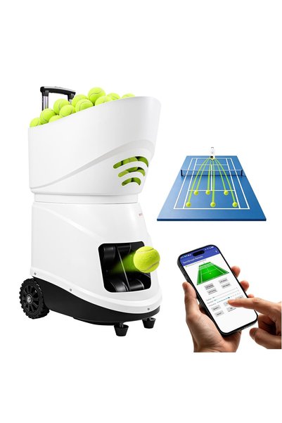 VEVOR Tennis ball machine, Product dimensions: 500 x 380 x 985 mm, Main mater...