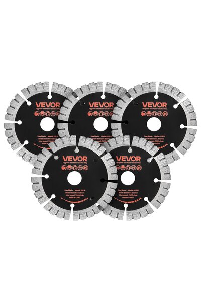 VEVOR Wall chaser blade, Main material: 65Mn steel core + diamond Segments, C...