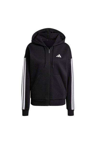 adidas JE1283-K W 3S Fl Fz Hd Γυναικείο μπουφάν Μαύρο