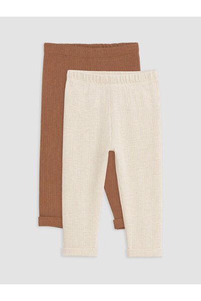 LC Waikiki LCW Baby Brown Boys' 2-Pack Leggings—Exclusive to NEVAVM