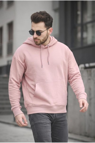 Oksit Carlos Dreifachgesponnenes, bürstenloses Oversize-Basic-Sweatshirt für ...
