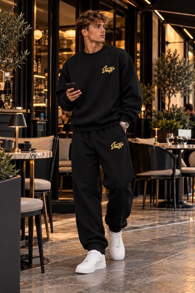 JAWÜ FASHION Swp مجموعة ملابس رياضية "Sweet" الفاخرة بملمس ناعم من الداخل