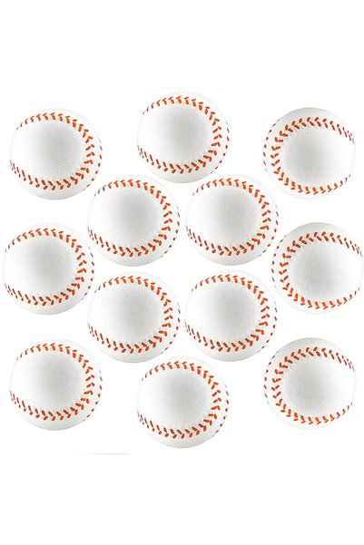 Choice 20pcs Baseball 4/12/20pcs Sport Theme Squeeze Ball Toys Anti Stress Ba...