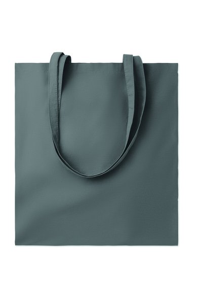 JOY CREATIVE Set of 3 x Cotton shopping bags 140 g/m2, 38 x 42 cm, long handl...