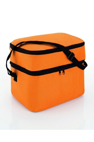 JOY CREATIVE Insulated bag with 2 compartments, 600D Polyester , aluminum foi...