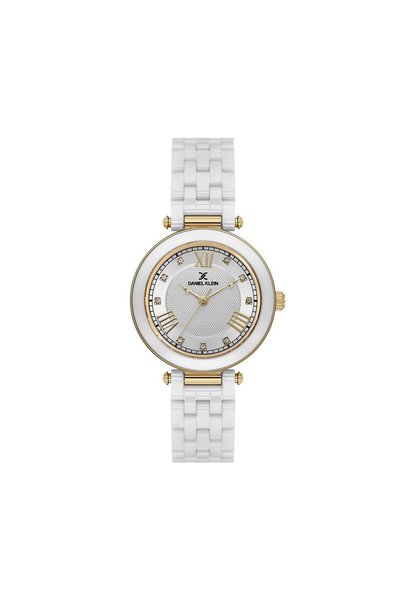 Daniel Klein DK443660 Women's Wristwatch with Ceramic Strap