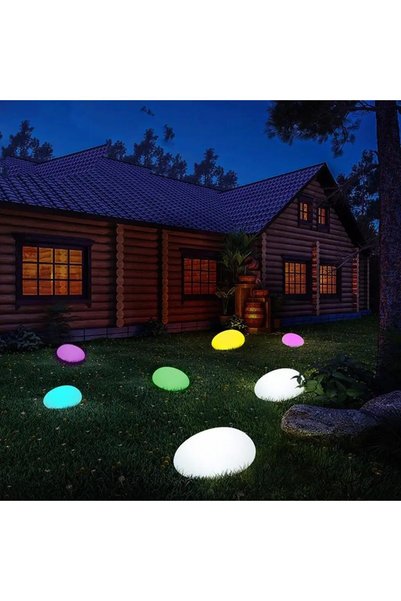 KASTWAVE Solar Lights for Outside, 4 Pack Bright LED Landscape Lighting, Outd...