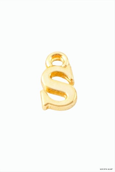 ZERO LAND SPT-GLD شرابة صفراء اللون (232333) بنهاية على شكل حرف