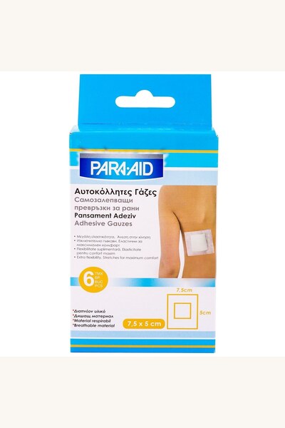 Comerivo Pansamente autoadezive 7,5x5 cm, elastice și confortabile - 6 bucăți