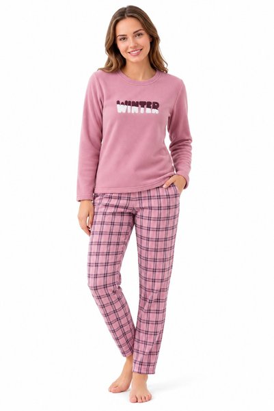 PİJAPİA Women's Rose-Print Pajama Set – PJ4027