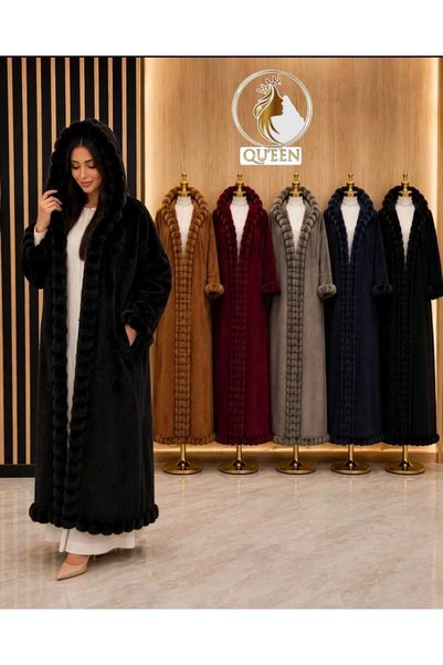 QUEEN فروه نساىيه فرو ارنب معا قبوع وجيب فاخره الوان حسب طلبك من كوين