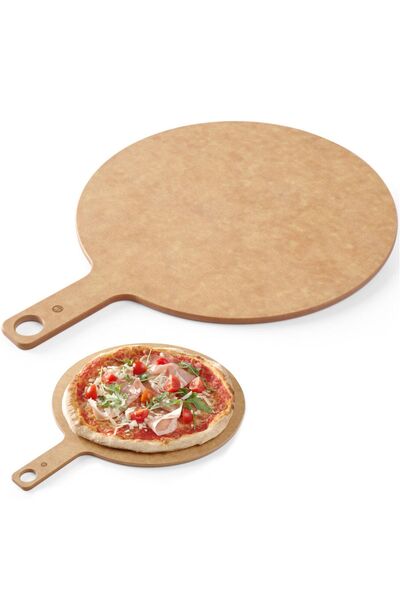 HENDI Tavă pentru servirea pizzei și a gustărilor, cu mâner, diametru 406 mm