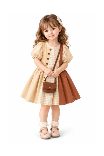 Generic Brand Trendy Calming Color Dress – Everyday Elegance with Sophisticat...