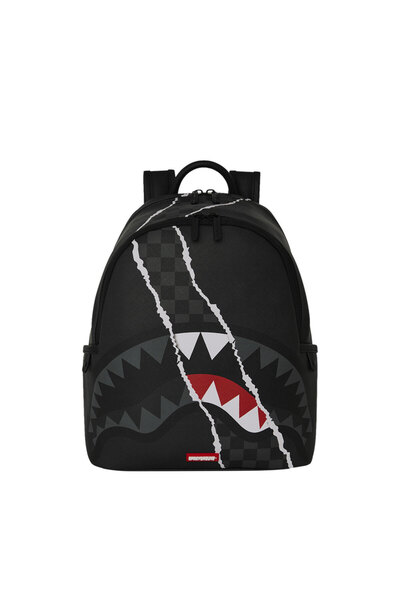 Sprayground Σακίδιο πλάτης «CENTER RIP REVEALING GRAY CHECK SAVAGE»