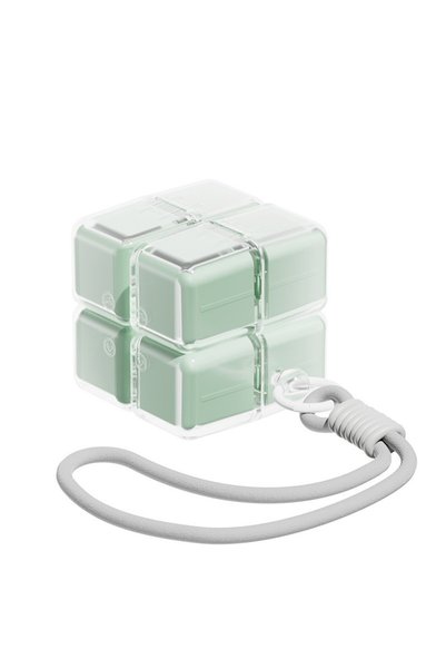 OEM Cutie pentru medicamente, rubik' cube, cu curea de agatare, dozator porta...
