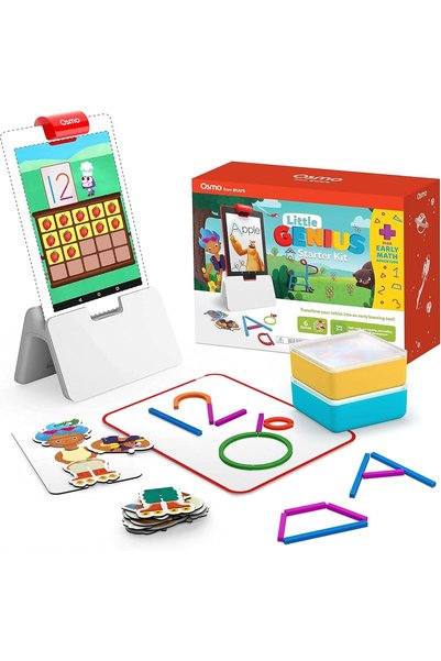 Osmo - Little Genius Starter Kit for Fire Tablet + Early Math Adventures-6, E...