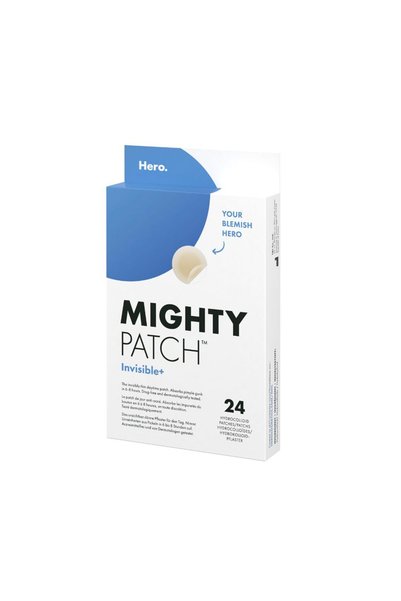 Hero Plasturi hidrocoloidali anti acnee mighty patch invisible+ pentru tratar...