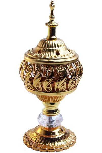 Generic Brand Metal Classic Censer, Christian Greek Crucifix, Gold Iron Art C...