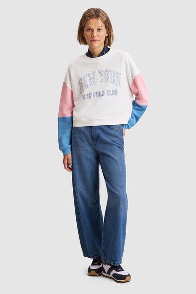 U.S. Polo Assn. Women's Pink Sweatshirt