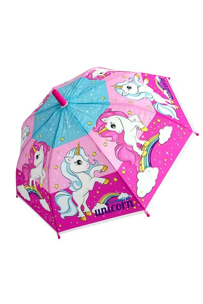 Chanos Παιδική Ομπρέλα Χειροκίνητη Unicorn 9444 - Ροζ (0029330)