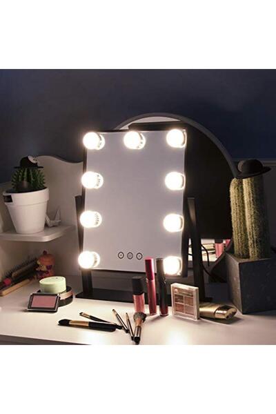 GENERAL Large Llluminated Makeup Mirror, Large Light Mirror, Lighted Bedroom ...