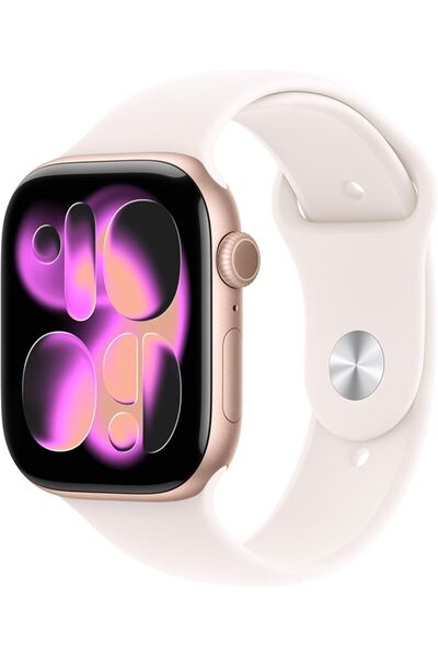 AppleBiotic Apple Watch Series 11 GPS 46mm Smartwatch with Space Grey Alumini...