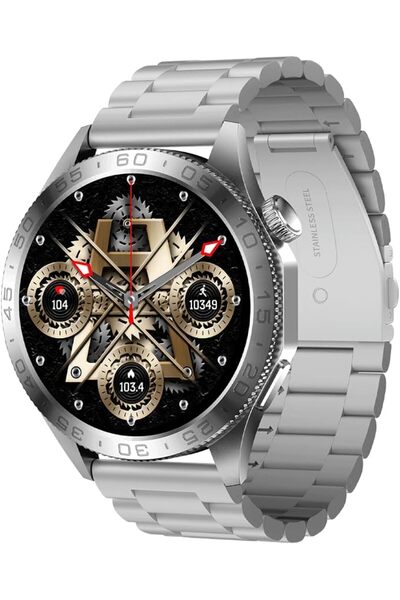 wapik Korean Brand Y7 Smartwatch with 1.43-Inch AMOLED Display, GPS, Heart Ra...