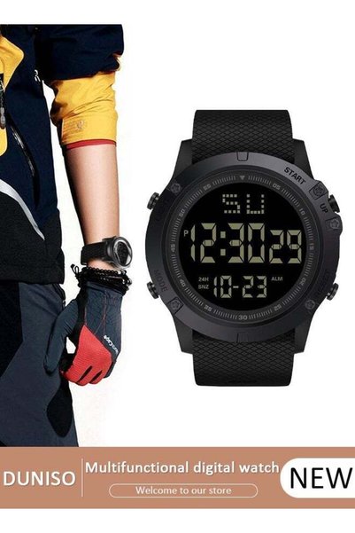 Generic Kids LED Waterproof Rubber Digital Sport Watch Teen Boys Girls Outdoo...