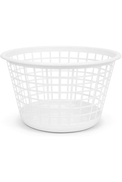 mastergold Plastic Mesh Laundry Basket 45x29cm | Shatterproof Lightweight Clo...